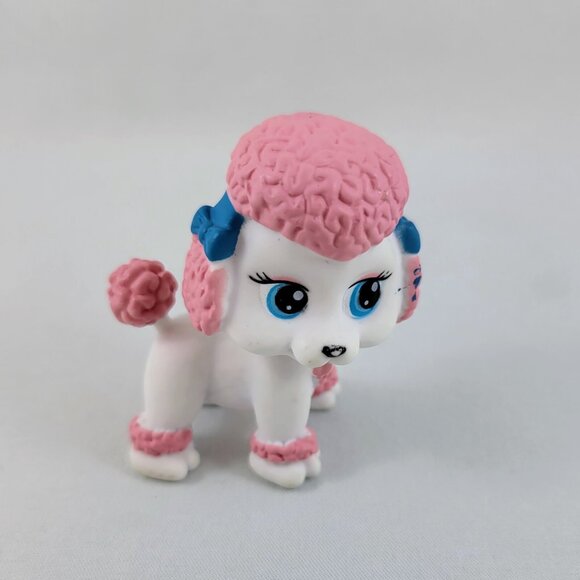 Pink Poodle Brown Dog Chic Boutique Dog My Pet Pals Puppy Figures 2008 Toy Read - Picture 11 of 16